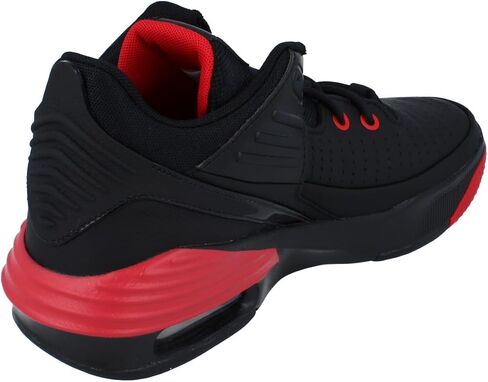 Jordan Max Aura 5 Men's Shoes (DZ4353-006, Black/Black/University Red) Size 9 in Saudi Arabia
