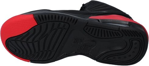 Jordan Max Aura 5 Men's Shoes (DZ4353-006, Black/Black/University Red) Size 9 in Saudi Arabia