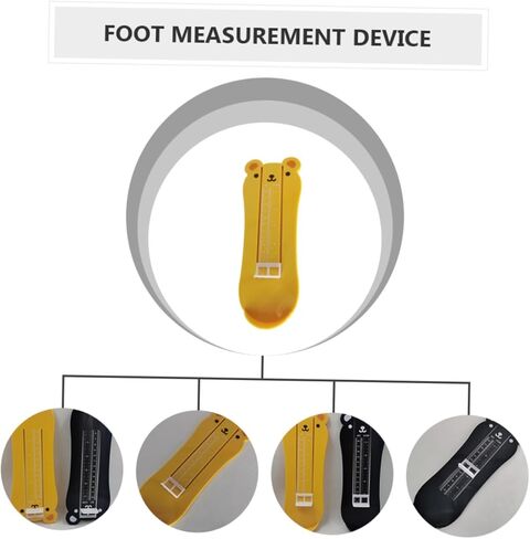 2Pcs Foot Measurement Device Shoe Measurer Ruler for Accurate Sizing Lightweight Material for Adults Easy to Use and Store in Saudi Arabia
