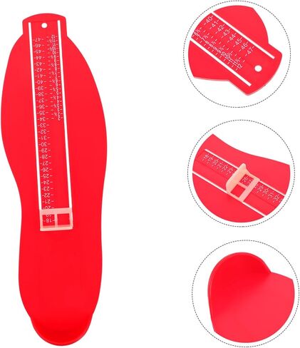 PartyKindom Feet Sizer قم بقياس قدميك سهولة في المملكة المتحدة مقياس المقياس الدقيق للأحذية للأحذية in Saudi Arabia