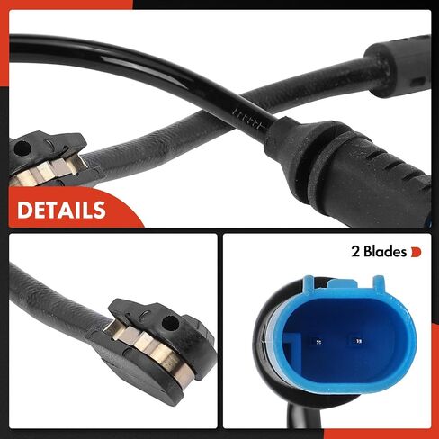 A-Premium Rear Driver or Passenger Brake Pad Wear Sensor Compatible with BMW M2 2023-2024, M3 2021-2024, M4 2021-2024 - Replace# 34358095575 in Saudi Arabia
