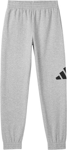adidas Boys' Essential Logo Fleece Heather Jogger (Big Kid) in Saudi Arabia