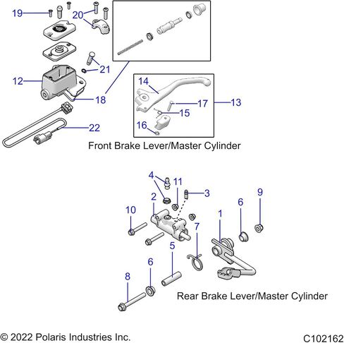 Polaris 7662421 PIN-PARK LOCK in Saudi Arabia