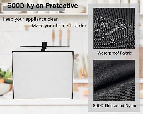 Printer Cover Anti-Static Heavy Duty Heat-Resistant Waterproof Dust Protective Printer Cover Case for Brother DCP-L2640DW Wireless Compact Laser Printer/Brother MFC-L2820DW Wireless Printer (Black) in Kuwait