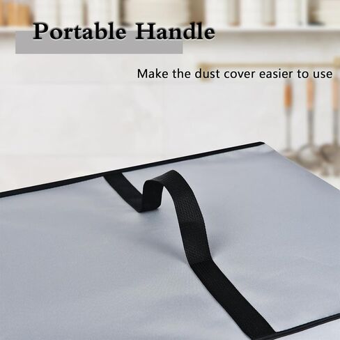 Printer Cover Anti-Static Heavy Duty Heat-Resistant Waterproof Dust Protective Printer Cover Case for Brother DCP-L2640DW Wireless Compact Laser Printer/Brother MFC-L2820DW Wireless Printer (Black) in Kuwait
