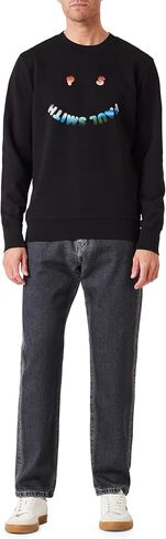 Paul Smith Mens PS PS PS Sweatshirt Happy in Saudi Arabia