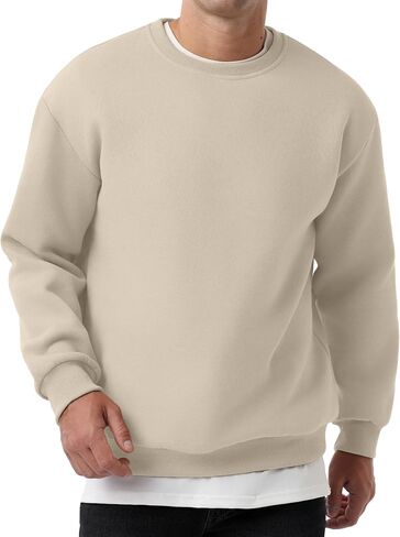 Sailwind Men's Crewneck Casual Sweatshirt Long Sleeve Fashion Cotton Pullovers in Saudi Arabia