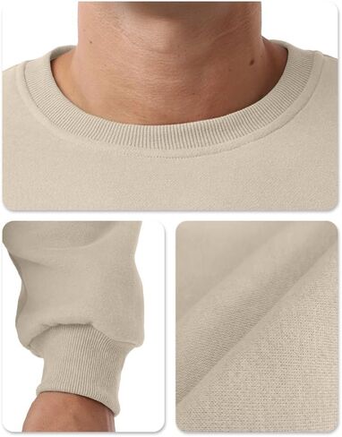Sailwind Men's Crewneck Casual Sweatshirt Long Sleeve Fashion Cotton Pullovers in Saudi Arabia