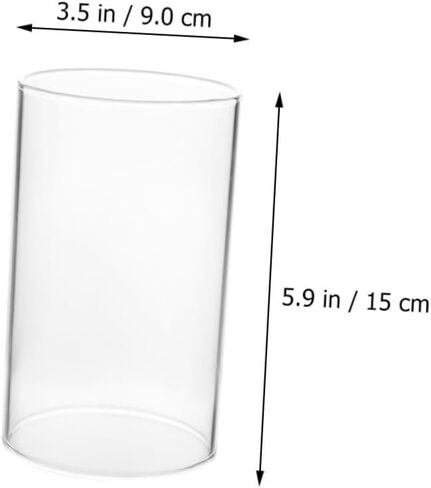 Ciieeo 2pcs Closp Candle Covernes Cloche Cloche Cloche للشموع الزخرفية لأصحاب القبة الزخرفية للديكور المنزلي لحفلات الزفاف والأحداث in Saudi Arabia
