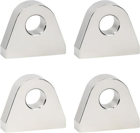 Heavy Duty Weld-On Shackles (4-Pack) - 0.9" Round Hole Clevis Mounts with Fillet Edge - Fit Truck Bumpers, Tractor Buckets & Off-Road Frame Mounting - Steel Bracket for Recovery Towing & Rigging in Saudi Arabia