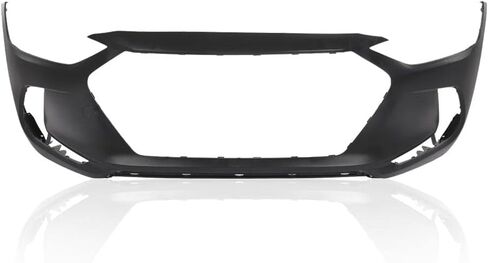 Pit66 Primered Presled Pumper Cover ، Pumper Delantero متوافق مع Hyundai Accent 2014-2017 (مناسب لكل من طرز Sedan & Hatchback) Parachoques Delantero 865111R010 ، HY1000201 ، 615343714462 in Kuwait