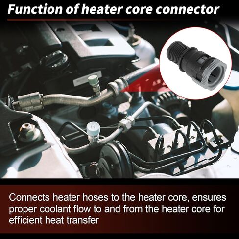 No.1495393 Heater Hose Connector For Ford Focus MK2 2012-2016 For Ford Escape Kuga 2.0L EcoBoost 2013-2016 Heater Core Hose Connector Heater Hose Fitting Heater Coolant Hose Joint in Saudi Arabia