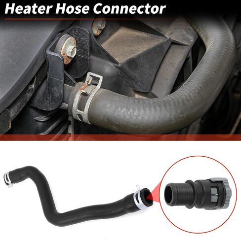 No.1495393 Heater Hose Connector For Ford Focus MK2 2012-2016 For Ford Escape Kuga 2.0L EcoBoost 2013-2016 Heater Core Hose Connector Heater Hose Fitting Heater Coolant Hose Joint in Saudi Arabia
