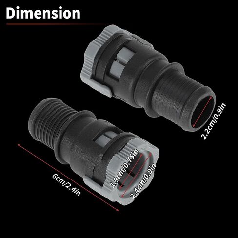 No.1495393 Heater Hose Connector For Ford Focus MK2 2012-2016 For Ford Escape Kuga 2.0L EcoBoost 2013-2016 Heater Core Hose Connector Heater Hose Fitting Heater Coolant Hose Joint in Saudi Arabia