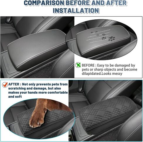 Ruiya 2025 غطاء مسند الذراع Murano لـ Nissan Murano 2025 Center Center Cover Cover Cover Soft Comfy Comfy Thererest Cover متوافق مع 2025 Nissan Murano Platinum/SV/SL in Kuwait