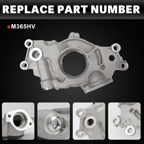 USTAR M365HV Engine Oil Pump Compatible with Chevrolet Avalanche Colorado Impala Silverado Suburban Tahoe, for Buick Allure LaCrosse, for Cadillac CTS Escalade, for Hummer H2 H3 5.3L 6.0L 6.2L V8 in Saudi Arabia