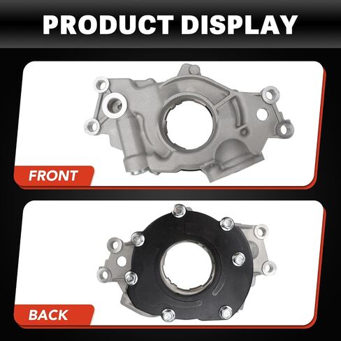 USTAR M365HV Engine Oil Pump Compatible with Chevrolet Avalanche Colorado Impala Silverado Suburban Tahoe, for Buick Allure LaCrosse, for Cadillac CTS Escalade, for Hummer H2 H3 5.3L 6.0L 6.2L V8 in Saudi Arabia