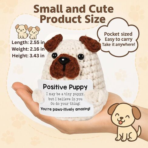 دجاج كروشيه إيجابي مصغرة مع عناق الجيب ، والدعم العاطفي لطيف الرسائل التحفيزية للكروشيه ، والكروشيه الإيجابية ، هدية عيد ميلاد للنساء ، ومخلل الدعم العاطفي ، والحيوان المحشوة بالدجاج in Kuwait