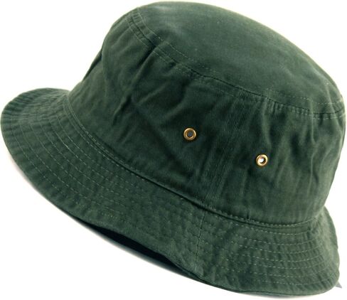 Unisex 100% Cotton Fishing Hunting Summer Outdoor Bucket Cap Hat in Saudi Arabia