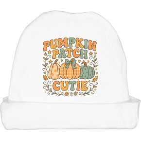 inktastic Pumpkin Patch Cutie Autumn Fall Baby Beanie Hat in Saudi Arabia