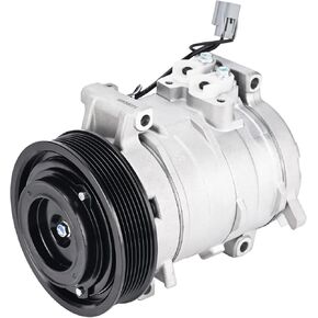 ضاغط A/C متوافق مع Honda Accord 2.4L 2003-2007،7 الأخاديد ، بدائل 6021321،6021322 ، C1381،10345430،10349951 ، 38810RAA in Kuwait