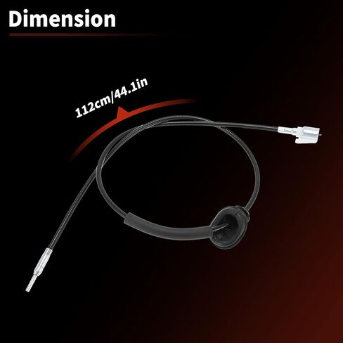 Speedometer Cable for Honda Civic CRX CX DX EX LX HF SI M/T 1988-1992, Speedometer Drive Cable Assembly No.78410-SH3-A02/78410-SH3-A00/78410-SH3-A01, Pickup Truck Speedometer Wire in Saudi Arabia