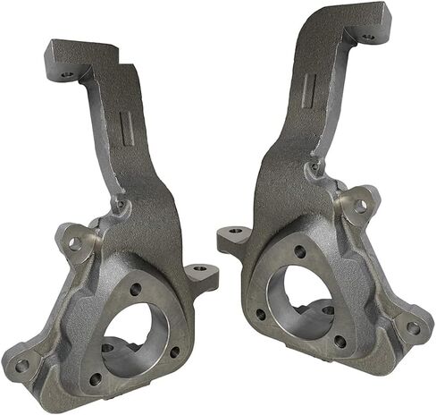 2Pcs 3" Lift Spindles Knuckles Front Suspension Kit replacement for 2002-2018 Dodge Ram 1500 2WD in Saudi Arabia