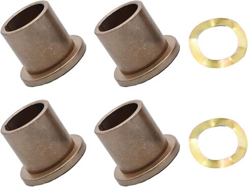 Steering Knuckle Bushing Kit 102288201 King Pin Spindle Lower Bushings with Wave Washer Replacement for Club Car Precedent 2004-Up Replacement for Club Car Tempo 2018-UP Replace# 102288401 in Saudi Arabia