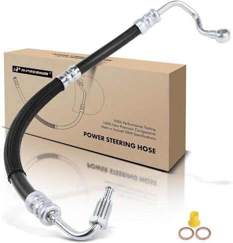 A-Premium توجيه خط خرطوم خط خرطوم خط خرطوم مجموعة متوافقة مع BMW 745i 745LI 2002-2003 750i 750LI 2006-2008 4.4L 4.8L من المضخة (أقل) in Saudi Arabia