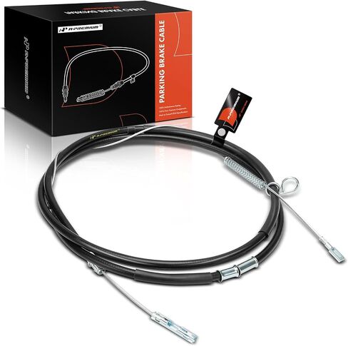 A-Premium Rear Passenger Side Parking Brake Cable Assembly Compatible with Ford and Lincoln Models: F-150 2006-2008, Mark LT 2006-2008 in Saudi Arabia