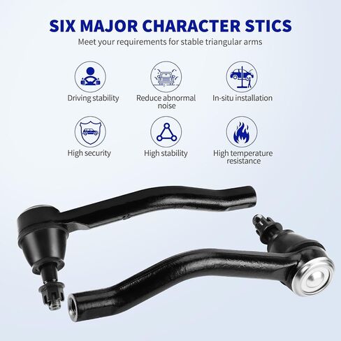 LCWRGS Front Outer Tie Rod Ends Replacement for 2007-2015 Nissan Altima, 2009-2018 Maxima, 2009-2012 Murano FWD, 2 Outer Tie Rod Ends in Saudi Arabia