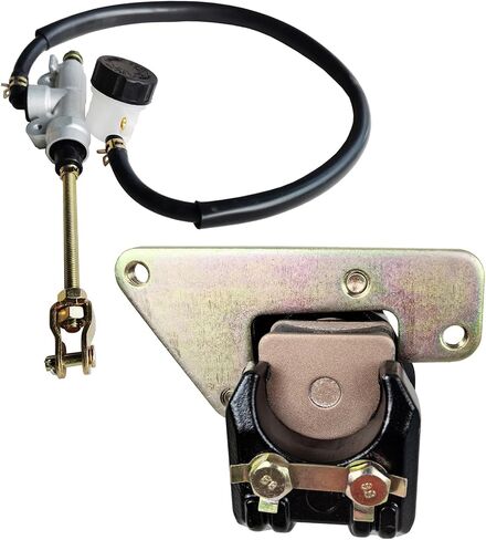 Rear Brake Caliper & Master Cylinder Set Compatible with Suzuki ATV Quadracer 450 LTR450 Quadsport 400 LTZ400 Direct Replacement Parts OEM # 69100-33H00-999 69600-07G00 in Saudi Arabia
