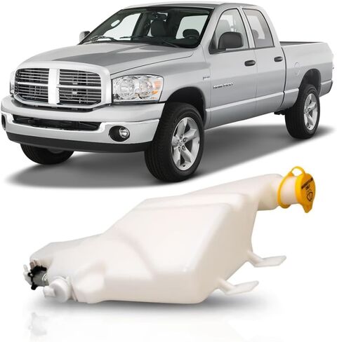 Fitrite Auto Parts Tank New Windshield Washer Tank لعام 1994-2001 Dodge RAM 1500/ 94-02 RAM 2500/3500 ، مع مضخة ومستشعر CH1288203 in Saudi Arabia
