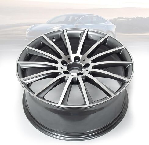18" x 8.5" Rear Wheel Rim for Mercades-Benz-C300 C350 2015-2018, Aluminum Alloy Replacement Rim 85371, Fits for Rear Wheel Only in Saudi Arabia