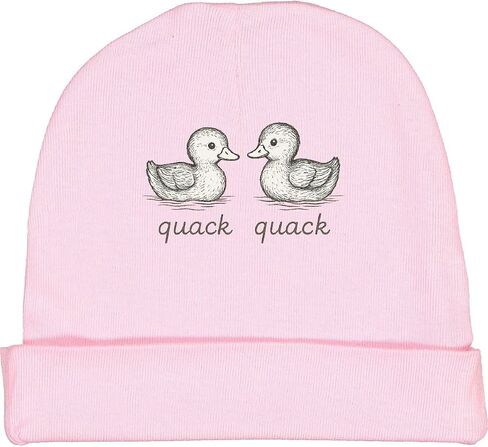 inktastic Cute Duck Illustration Quack Quack Baby Beanie Hat in Saudi Arabia