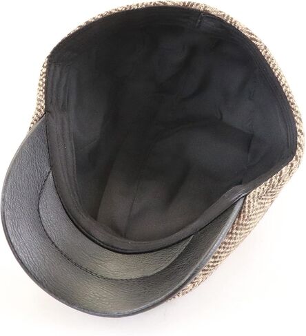 SEAUR Men Flat Cap Adjustable Newsboy Cap Vintage Beret Hat Classic Newsboy Hats Ivy Hat Cabbie Gatsby Cap Duckbill Cap in Saudi Arabia