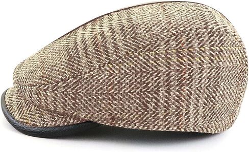 SEAUR Men Flat Cap Adjustable Newsboy Cap Vintage Beret Hat Classic Newsboy Hats Ivy Hat Cabbie Gatsby Cap Duckbill Cap in Saudi Arabia