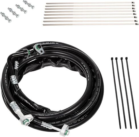 FE37190 خط خلفي خط AC Auxiliary مجموعة Ford Flex و Lincoln MKT 2013-2019 ، لفورد Explorer 2011-2016 ، يحل محل# YF37131 ، YF3693 ، YF37194 ، YF37193 ، YF3694 ، BB5219835B ، BB52194 ، in Kuwait