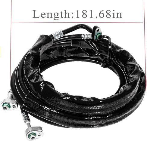 FE37190 خط خلفي خط AC Auxiliary مجموعة Ford Flex و Lincoln MKT 2013-2019 ، لفورد Explorer 2011-2016 ، يحل محل# YF37131 ، YF3693 ، YF37194 ، YF37193 ، YF3694 ، BB5219835B ، BB52194 ، in Kuwait