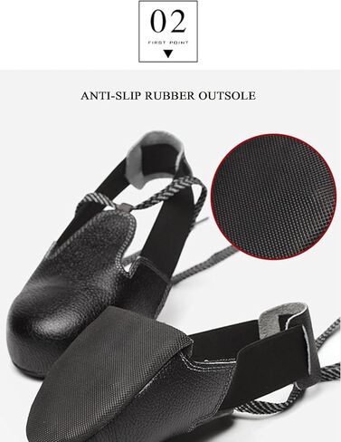Steel Toe Roofing Boots for Metal Roof Work, High-Traction Non-Slip Work Shoes with Leather Upper for Construction in Saudi Arabia