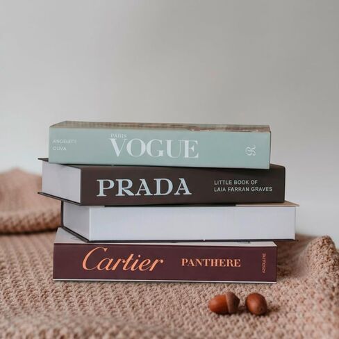 7 PCS Decorative Books for Home Decor | Coffee Table Book Decor | Faux Books for Decoration | Aesthetic Shelf & Bookshelf Decor for Living Room, Bedroom, or Office in Saudi Arabia
