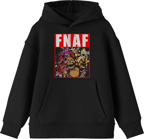 Bioworld Youth Boys Five Nights at Freddy's Video Game Black Hoodie in Saudi Arabia