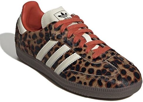 adidas Samba OG Womens Sneaker (Leopard Print Gum, 5.5) in Saudi Arabia