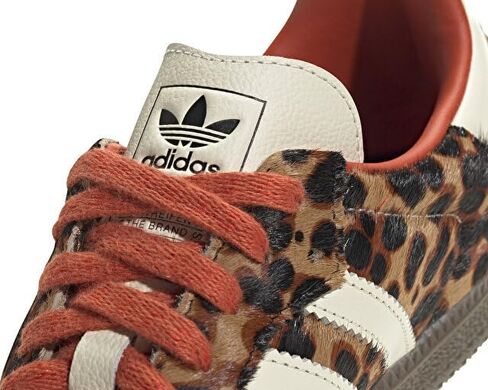 adidas Samba OG Womens Sneaker (Leopard Print Gum, 5.5) in Saudi Arabia