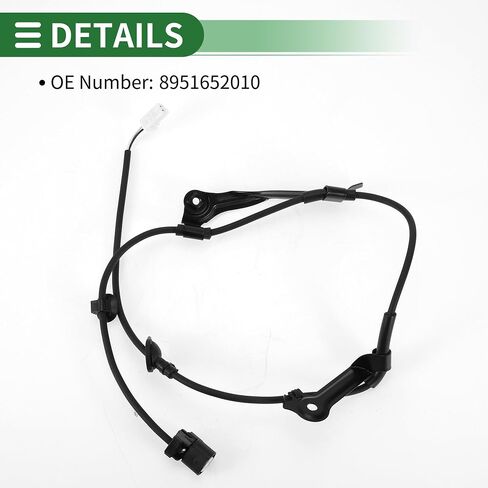 Motoforti ABS Wheel Speed Sensor ABS Sensor Anti-Lock Braking System Sensor for Toyota Vios Echo 2002-2007 No.8951652010 Rear Right in Saudi Arabia