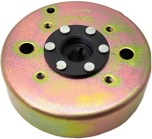 GY6 Magneto Stator Flywheel Rotor Kit,8 Coil Copper Stator for GY6 50cc 139QMB 139QMA Scooter Moped ATV Go-Kart Engine,High Performance Part with Flywheel Puller & Clutch Lock Tool in Saudi Arabia