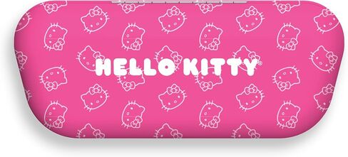 Hello Kitty eyeglass case مع مطابقة القماش التنظيف - حامل نظارات الصلابة الصلبة مع بطانة مخملية ناعمة in Saudi Arabia