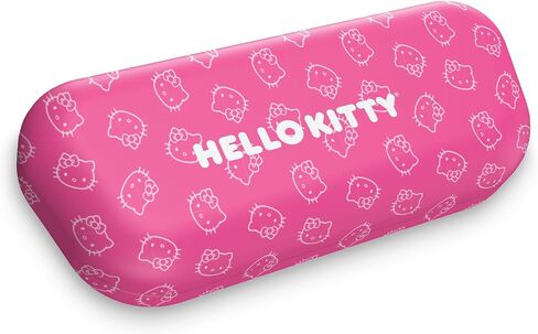 Hello Kitty eyeglass case مع مطابقة القماش التنظيف - حامل نظارات الصلابة الصلبة مع بطانة مخملية ناعمة in Saudi Arabia
