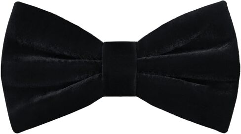 Velvet Bow Ties for Men Adjustable Pre Tied Mens Bow Tie, Solid Color Bowtie for Wedding Party Business Prom Formal in Saudi Arabia