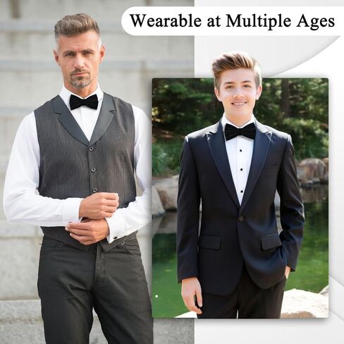 Velvet Bow Ties for Men Adjustable Pre Tied Mens Bow Tie, Solid Color Bowtie for Wedding Party Business Prom Formal in Saudi Arabia